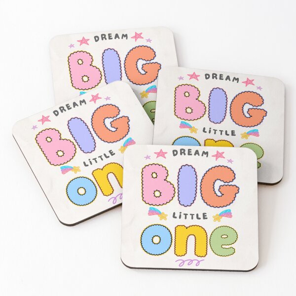 Item preview, Dream Big Little One - Cute Inspirational Kids Wall Art designed and sold by SunnyBunnyWorks.
