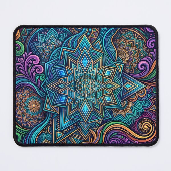 Item preview, Art Yellow Blue Green Red Modern Aesthetics Design designed and sold by ART ATTACK ZONE.