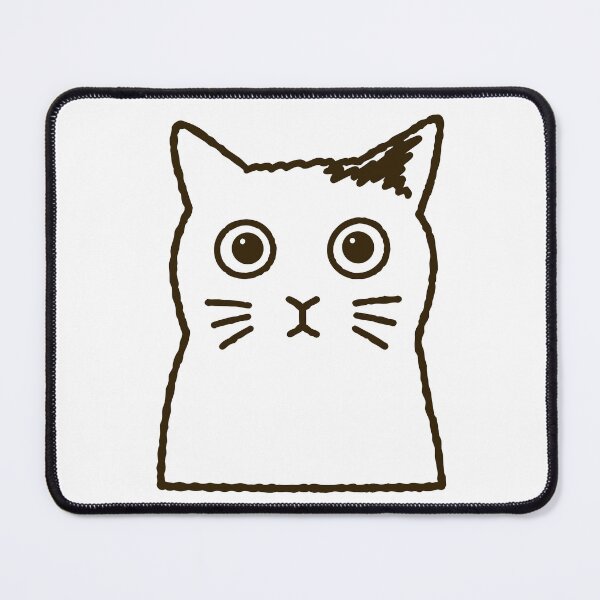 Item preview, Cat in headlights designed and sold by QuirkyCritterCo.