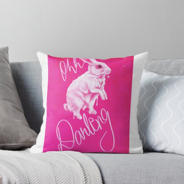 Item preview, Surreal Melting Pink Bunny - Ohh Darling designed and sold by y2kponyclub.