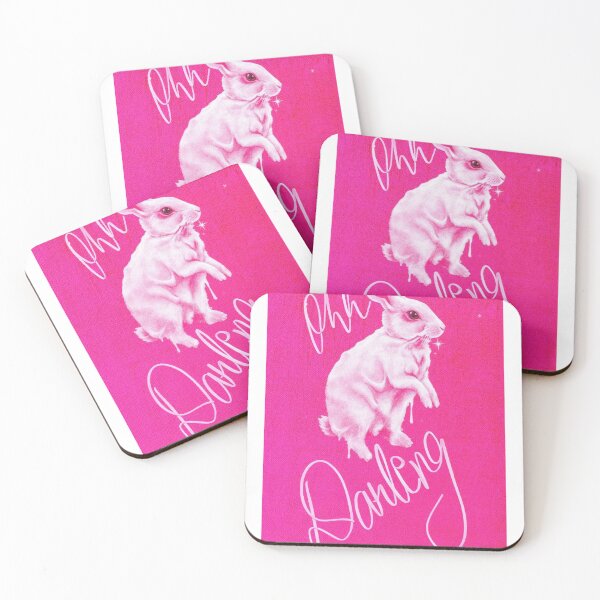 Item preview, Surreal Melting Pink Bunny - Ohh Darling designed and sold by y2kponyclub.