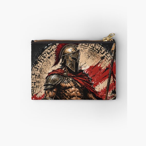 Item preview, Spartan Warrior Art Vintage Greek Gladiator Helmet Battle Graphic designed and sold by WormJ.