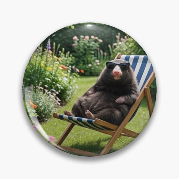 Item preview, Mole in the garden designed and sold by Vibeprintstyle.