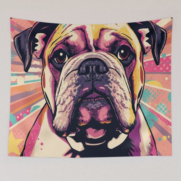 Item preview, Pop Art English Bulldog designed and sold by AbstractAnom.