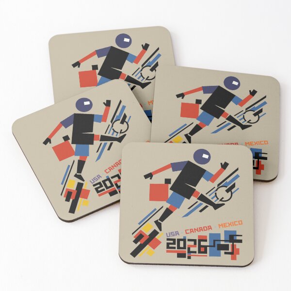 Item preview, USA Canada Mexico 2026 – Geometric Soccer Revolution designed and sold by CARPIO Creations.