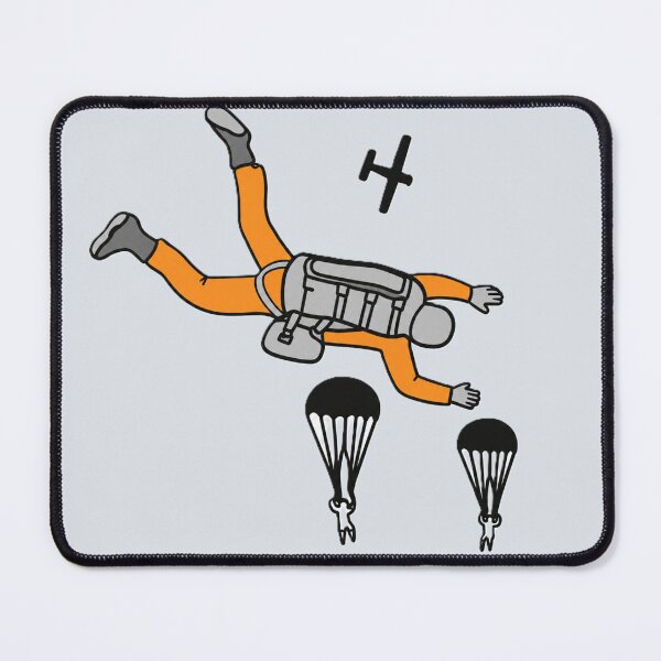 Item preview, sky divers out of jump plane freefall dropzone designed and sold by PilotandPlane.