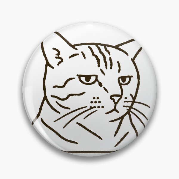 Item preview, Side eye cat designed and sold by QuirkyCritterCo.