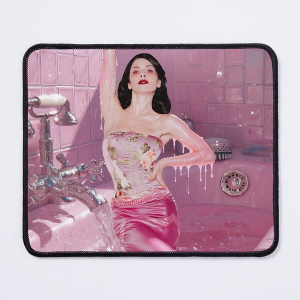 Item preview, Surreal Melting Pink Bathtub - Marina designed and sold by y2kponyclub.