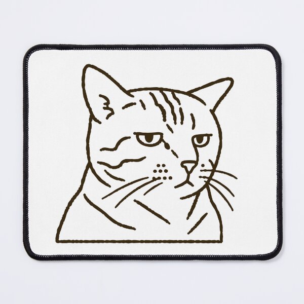 Item preview, Side eye cat designed and sold by QuirkyCritterCo.