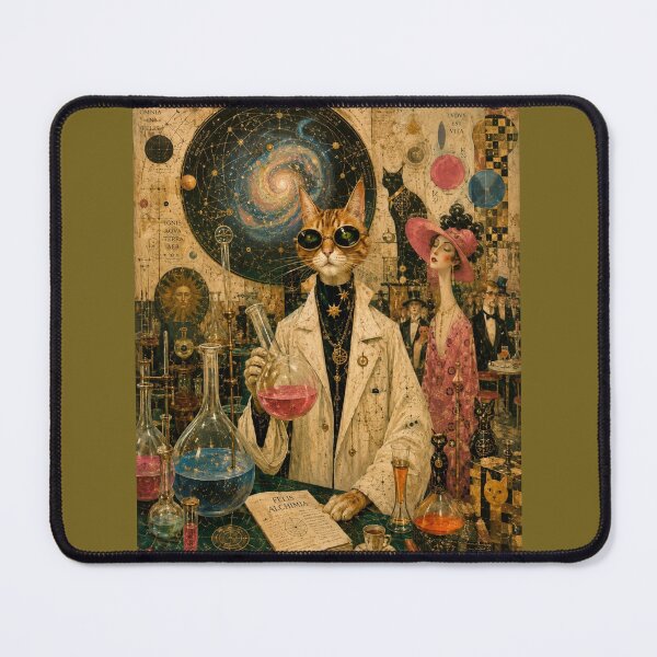 Item preview, The Alchemist Cat - Felis Catus Laboratory. designed and sold by Natalia-Vlad.