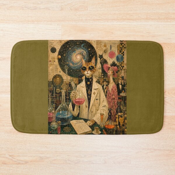 Item preview, The Alchemist Cat - Felis Catus Laboratory. designed and sold by Natalia-Vlad.