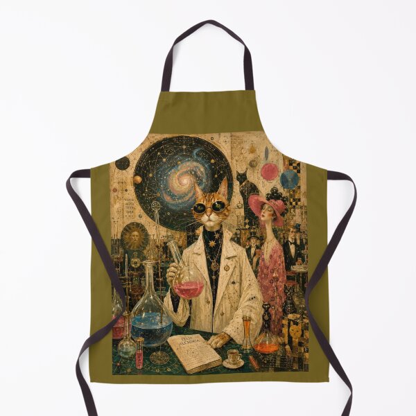Item preview, The Alchemist Cat - Felis Catus Laboratory. designed and sold by Natalia-Vlad.