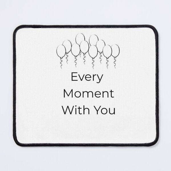 Item preview, Every Moment With You Minimal Romantic Typography Design designed and sold by amarprints.