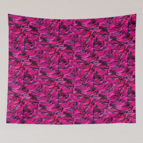 Item preview, Pink Urban Camouflage Pattern | Vibrant Magenta Fashion Camo designed and sold by Swanny's Custom T-shirt and Gift Designs.