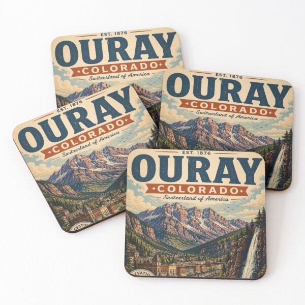 Item preview, Ouray Colorado Waterfall Valley | San Juan Mountains | Switzerland of America designed and sold by CosmicAnomaly.