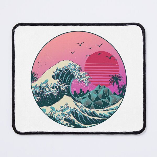 Item preview, Great Wave off Kanagawa - Circular Washi Edition designed and sold by Shopeon Designs.