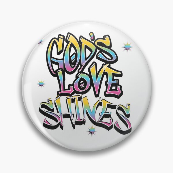 Item preview, God's Love Shines designed and sold by Simply Inspirational Shop.