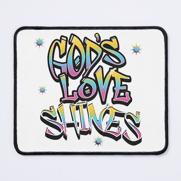 Item preview, God's Love Shines designed and sold by Simply Inspirational Shop.