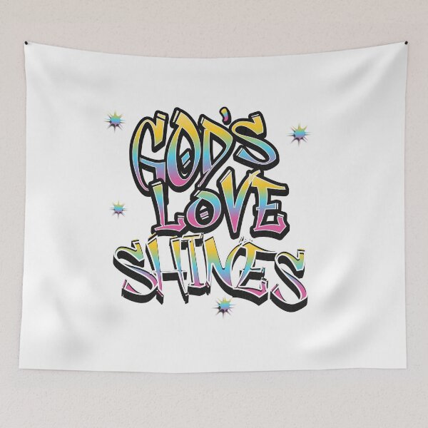 Item preview, God's Love Shines designed and sold by Simply Inspirational Shop.