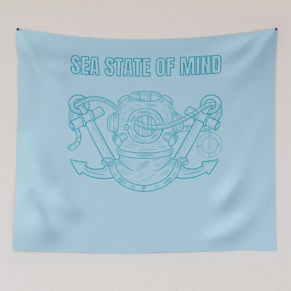 Item preview, SEA STATE OF MIND designed and sold by gomood.