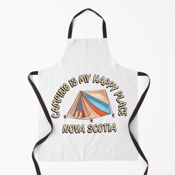 Item preview, Funny Camping Nova Scotia Canada designed and sold by Sartoris Art.