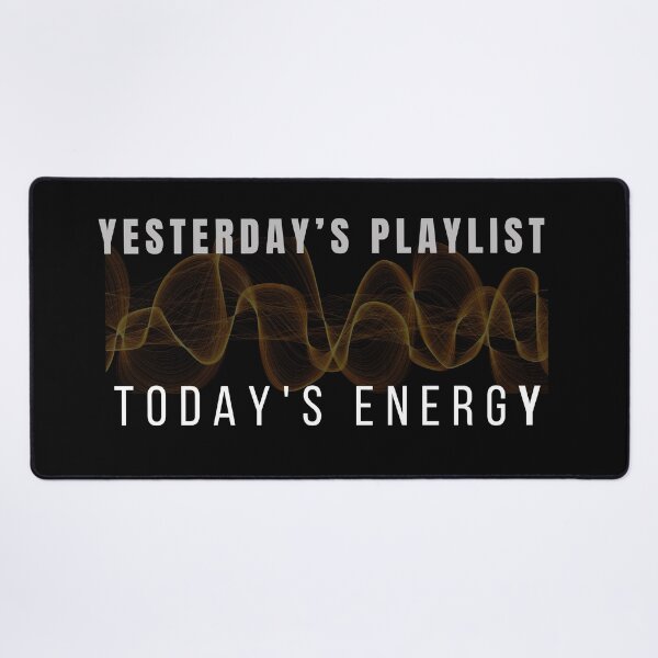 Item preview, Yesterday’s Playlist Today’s Energy - Retro Music Minimalist Nostalgia designed and sold by TeeAauthenticF.