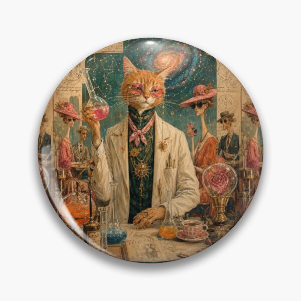 Item preview, The Alchemist Cat - Felis Catus Laboratory. designed and sold by Natalia-Vlad.