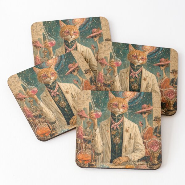 Item preview, The Alchemist Cat - Felis Catus Laboratory. designed and sold by Natalia-Vlad.