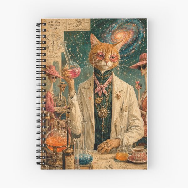 Item preview, The Alchemist Cat - Felis Catus Laboratory. designed and sold by Natalia-Vlad.