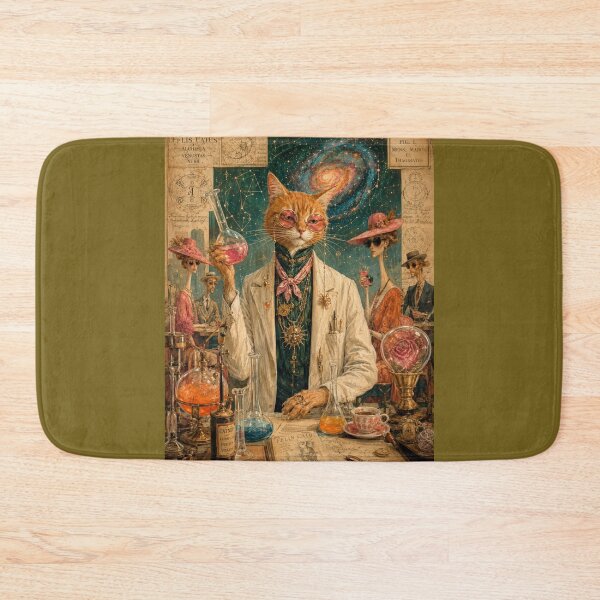Item preview, The Alchemist Cat - Felis Catus Laboratory. designed and sold by Natalia-Vlad.