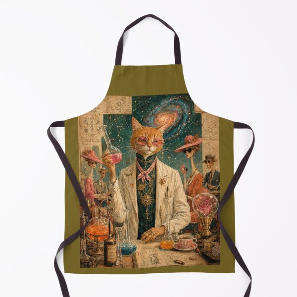 Item preview, The Alchemist Cat - Felis Catus Laboratory. designed and sold by Natalia-Vlad.
