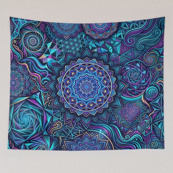 Item preview, Geometric Yellow Blue Green Red Modern Aesthetics Design designed and sold by ART ATTACK ZONE.