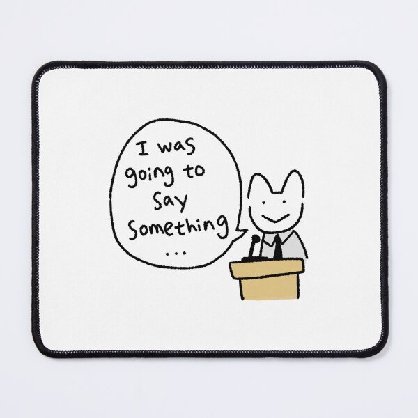 Item preview, I Was Going to Say Something… – Goofy White Cat Sticker | Cute Funny Kawaii Cat for Journaling & Planners designed and sold by lazydayz16.