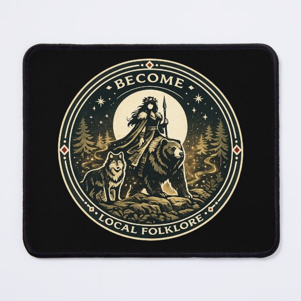 Item preview, Become Local Folklore designed and sold by Mission Ready.