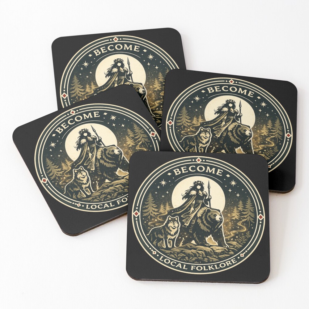 Item preview, Coasters (Set of 4) designed and sold by ormus.