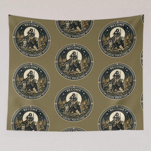 Item preview, Become Local Folklore designed and sold by Mission Ready.