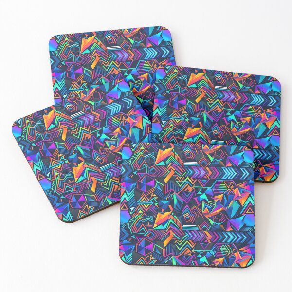 Item preview, Life Yellow Blue Green Red Modern Aesthetics Design designed and sold by ART ATTACK ZONE.
