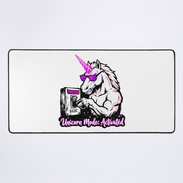 Item preview, Unicorn Mode Activated Badass Unicorn designed and sold by XYZ LAB by Jesuperman.