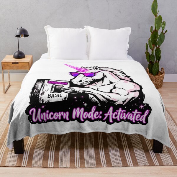 Item preview, Unicorn Mode Activated Badass Unicorn designed and sold by XYZ LAB by Jesuperman.