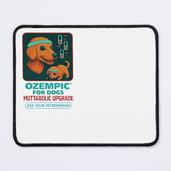 Item preview, Muttabolic Upgrade – Ozempic Dog Parody designed and sold by Never2Soon.