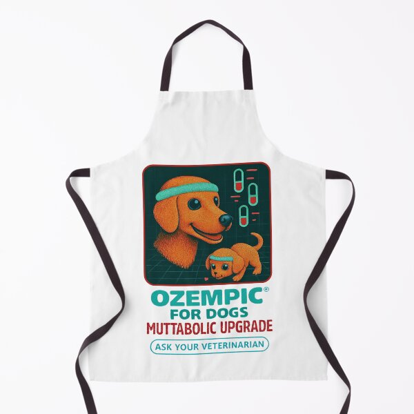 Item preview, Muttabolic Upgrade – Ozempic Dog Parody designed and sold by Never2Soon.