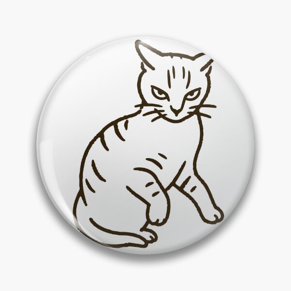 Item preview, Menacing cat designed and sold by QuirkyCritterCo.