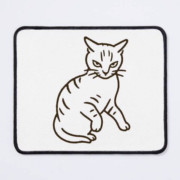 Item preview, Menacing cat designed and sold by QuirkyCritterCo.