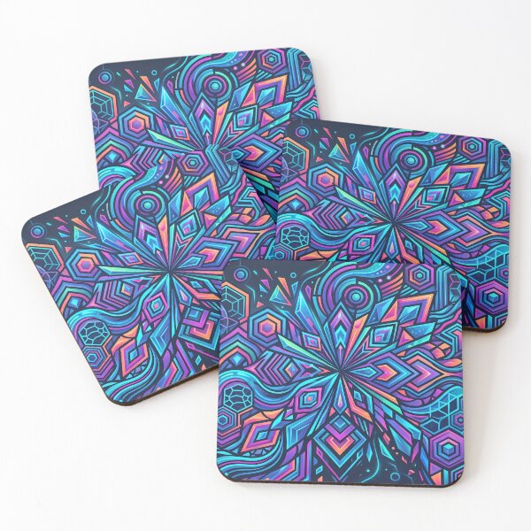 Item preview, New Yellow Blue Green Red Modern Aesthetics Design designed and sold by ART ATTACK ZONE.