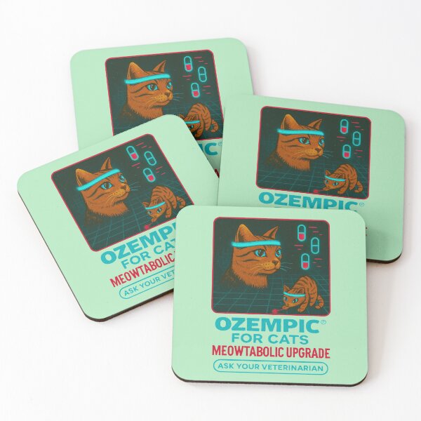 Item preview, Meowtabolic Upgrade – Ozempic Cat Parody  designed and sold by Never2Soon.