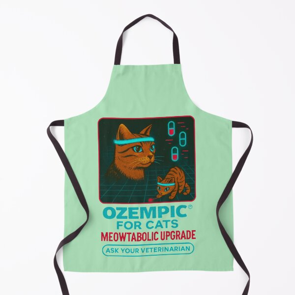 Item preview, Meowtabolic Upgrade – Ozempic Cat Parody designed and sold by Never2Soon.