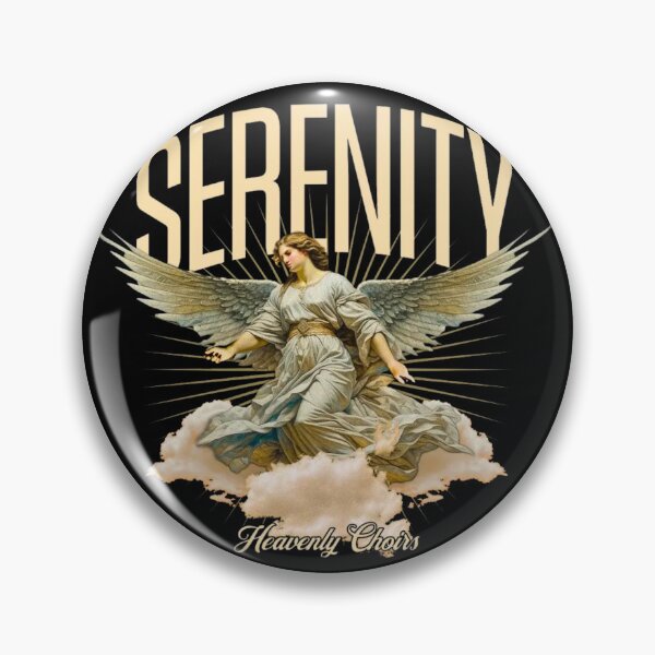 Item preview, Serenity Angel - Vintage Heavenly Choirs Retro Spiritual Art designed and sold by PrimalBeastLab.