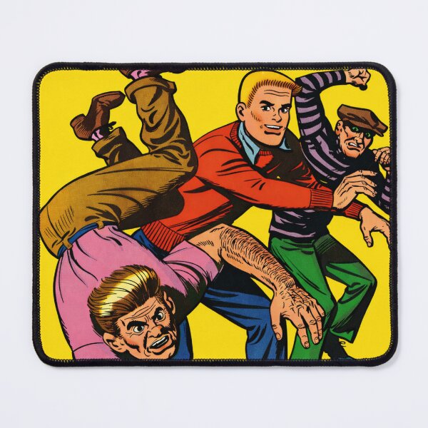 Item preview, Retro Judo Joe Comic – Classic Self‑Defense Action Art designed and sold by Analog Aura .