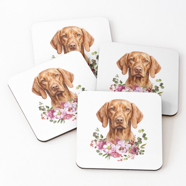 Item preview, Watercolor Hungarian Vizsla designed and sold by Liededrom..