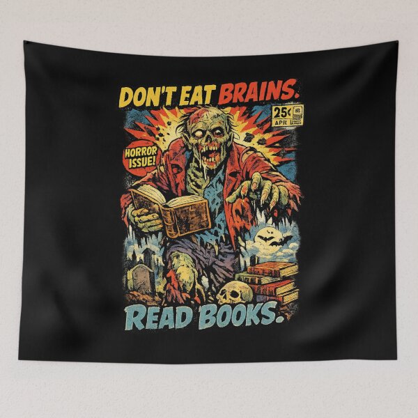 Item preview, Read Books Don't Eat Brains designed and sold by ContTraders.
